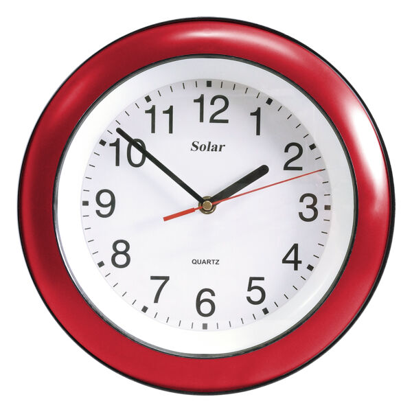 Wall Clock with Black Rim Thumbnail