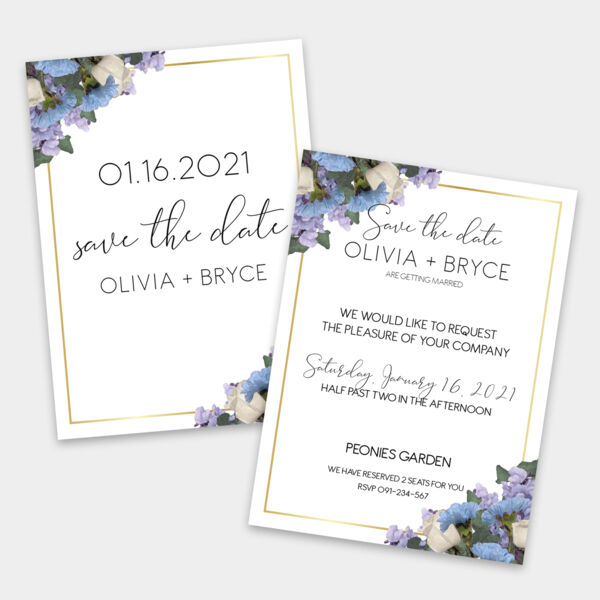 Invitation/Post Card 5.5” x7.5” Thumbnail