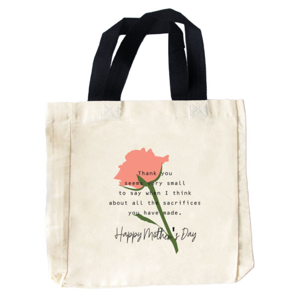 Thank You Message Tote Bag Thumbnail