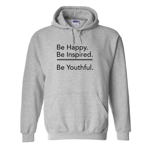 Happy/Inspired/Youthful Hoodie Thumbnail