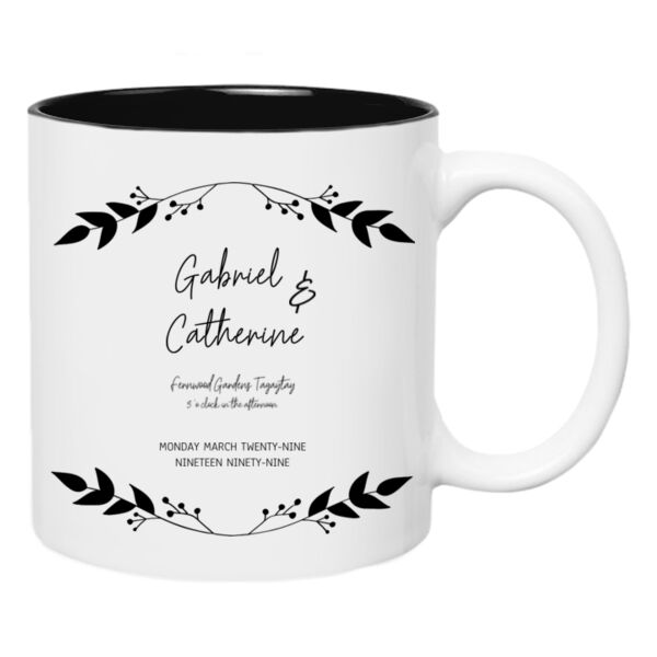 Wedding Details Mug Thumbnail