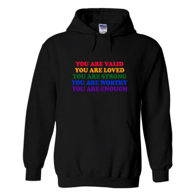 You are Enough Pullover Hoodie You are Enough Pullover Hoodie Thumbnail