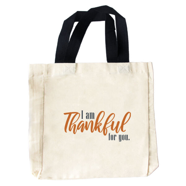I Am Thankful Tote Bag Thumbnail