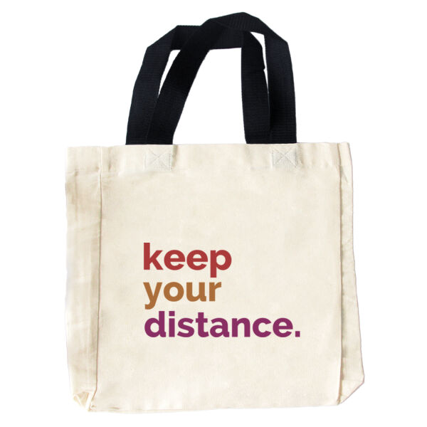 Keep Your Distance Tote Bag Thumbnail