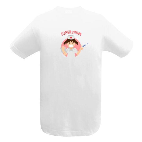 Super Mom Healthcare Tee (Fair) Thumbnail