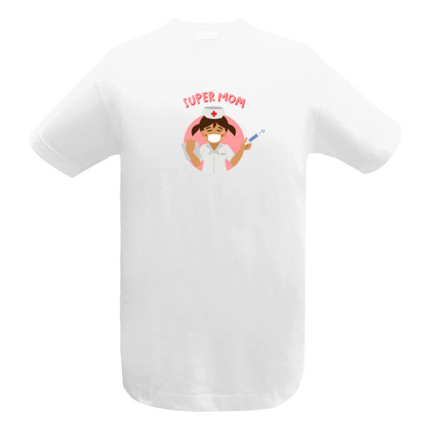Super Mom Healthcare Tee (Dark) Thumbnail