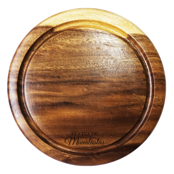 Cucina de la Familia Round Wooden Board Thumbnail