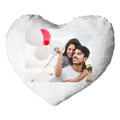 Customized Mermaid Heart Pillow Customized Mermaid Heart Pillow Thumbnail