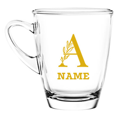 Leaf Monogram Personalized Mug Leaf Monogram Personalized Mug Thumbnail