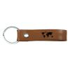 Leather Strap Keychain Thumbnail