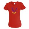 Ladies V-Neck T-Shirt Thumbnail